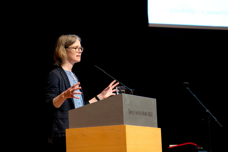 Dr. Barbara Kiepenheuer-Drechsler, Leiterin der Landesnetzwerkstelle RÜMSA
